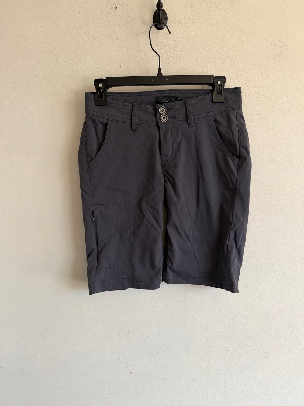 Prana Women's Charcoal Cargo Shorts